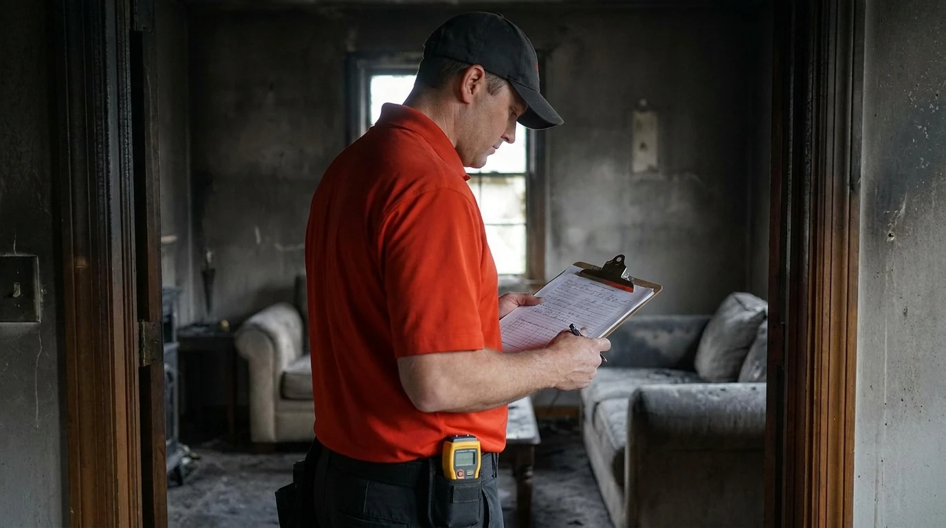What is the right order of calls after a house fire: who to call after a house fire in vista